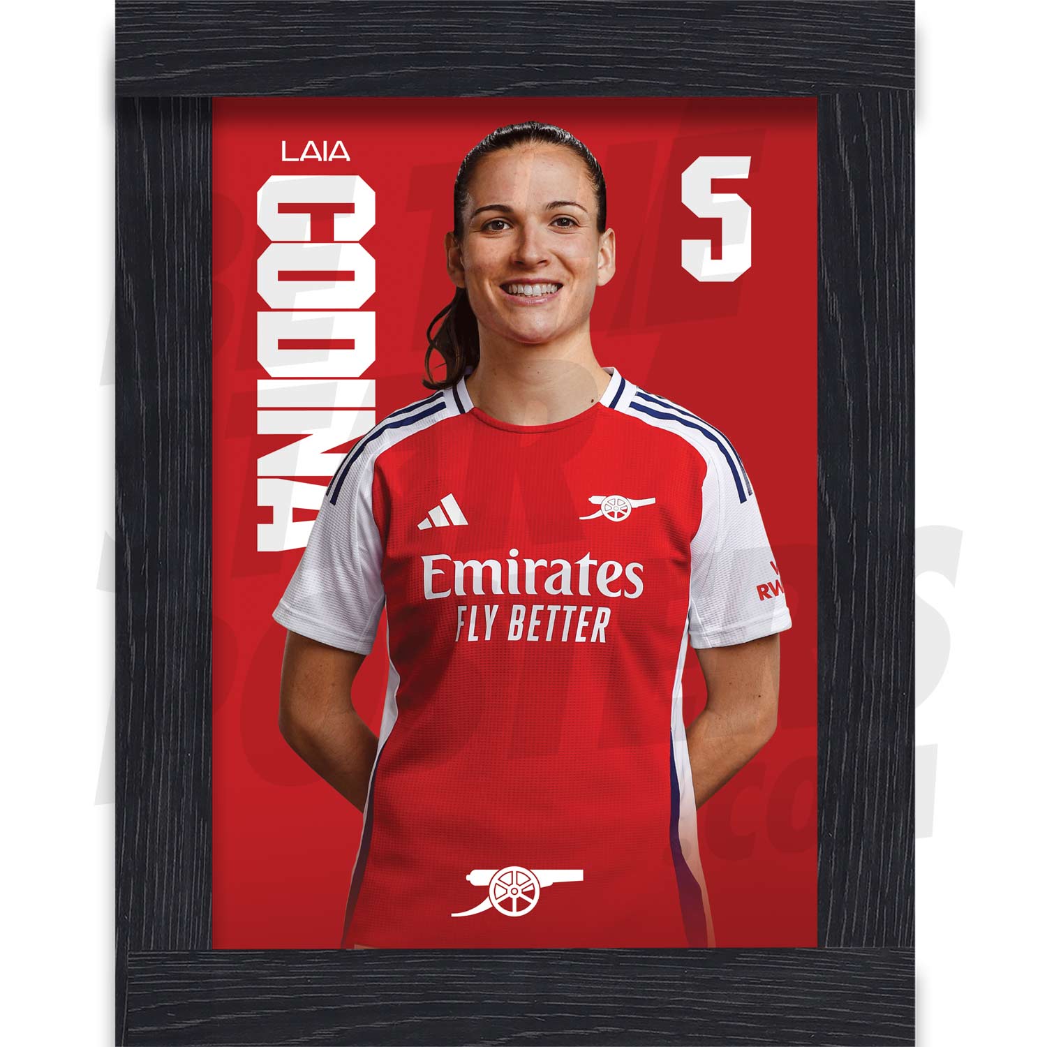 Arsenal FC Codina 24/25 Headshot Poster