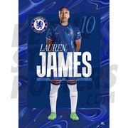 Chelsea FC Lauren James 24/25 Headshot Poster