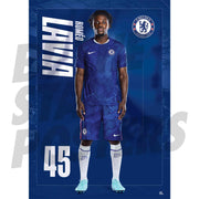 Chelsea FC Lavia 25/26 Headshot Poster