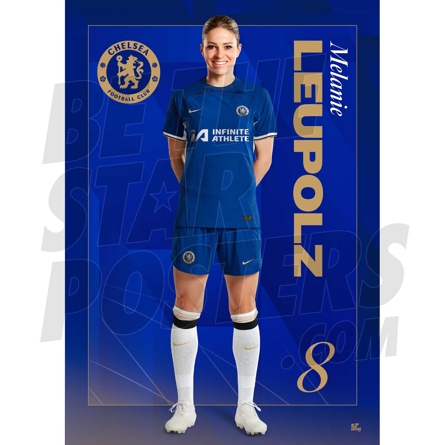 Chelsea FC Leupolz 23/24 Headshot Poster