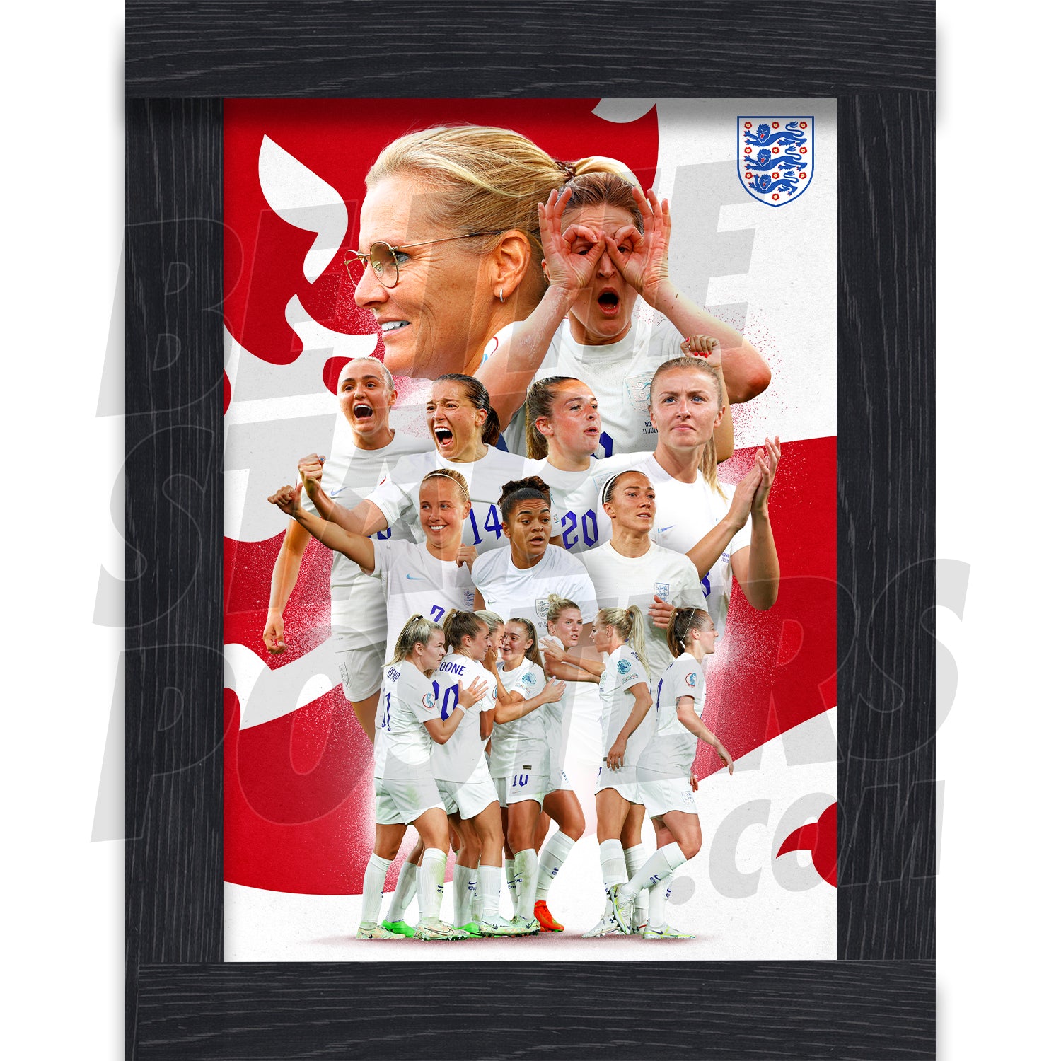Lionesses Squad 22/23 Player Montage Poster