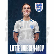 Lionesses Wubben-Moy 23/24 Home Headshot Poster