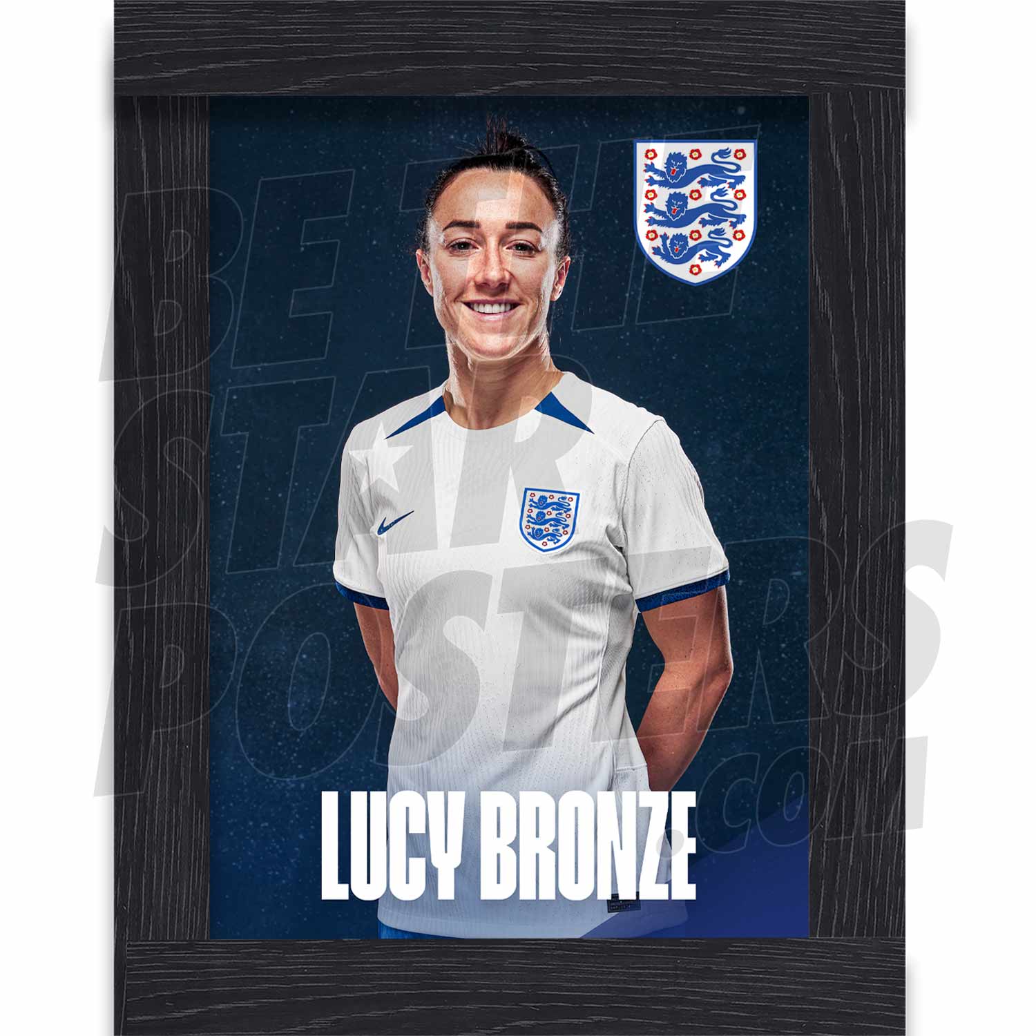 Lionesses Bronze 23/24 Home Headshot Poster
