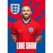 England Shaw 22/23 Away Headshot Poster