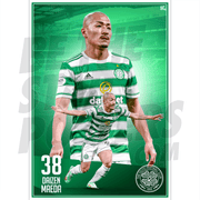 Celtic FC Maeda 21/22 Action Poster