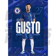 Chelsea FC Gusto 24/25 Headshot Poster