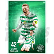 Celtic FC McGregor 21/22 Action Poster