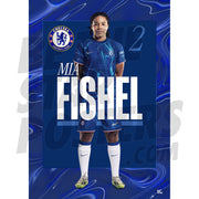 Chelsea FC Fishel 24/25 Headshot Poster