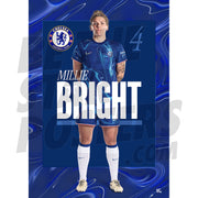 Chelsea FC Bright 24/25 Headshot Poster
