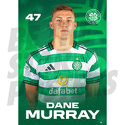 Celtic FC Dane Murray 25/26 Headshot Poster