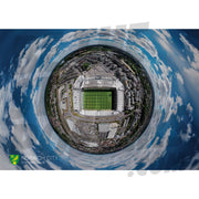 Norwich City FC Stadium Poster