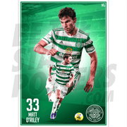 Celtic FC O'Riley 21/22 Action Poster