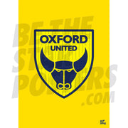 Oxford United FC Crest Poster
