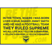 Oxford United FC Chant Poster