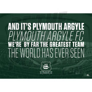 Plymouth Argyle FC Chant Poster