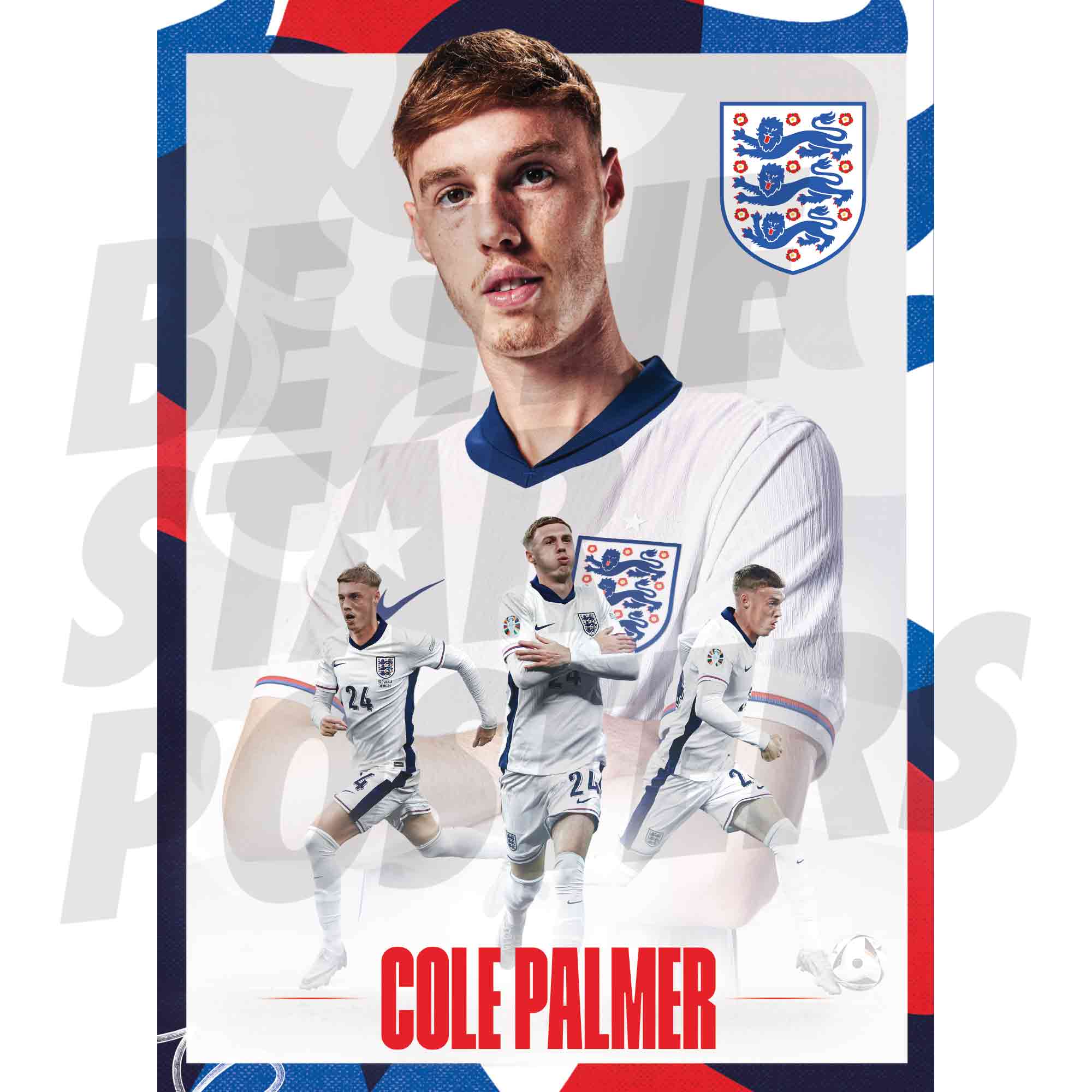 England Palmer 24/25 Action Poster