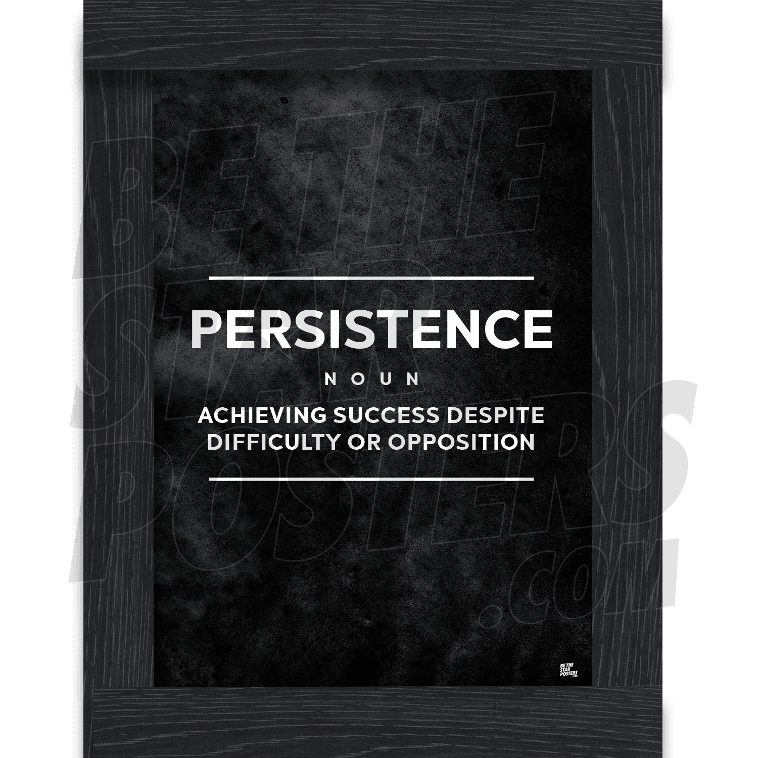 Persistence Gym Art Poster