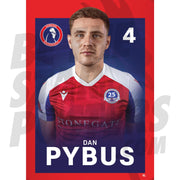 Dorking Wanderers FC Pybus 24/25 Headshot Poster