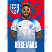 England James 22/23 Home Headshot Poster