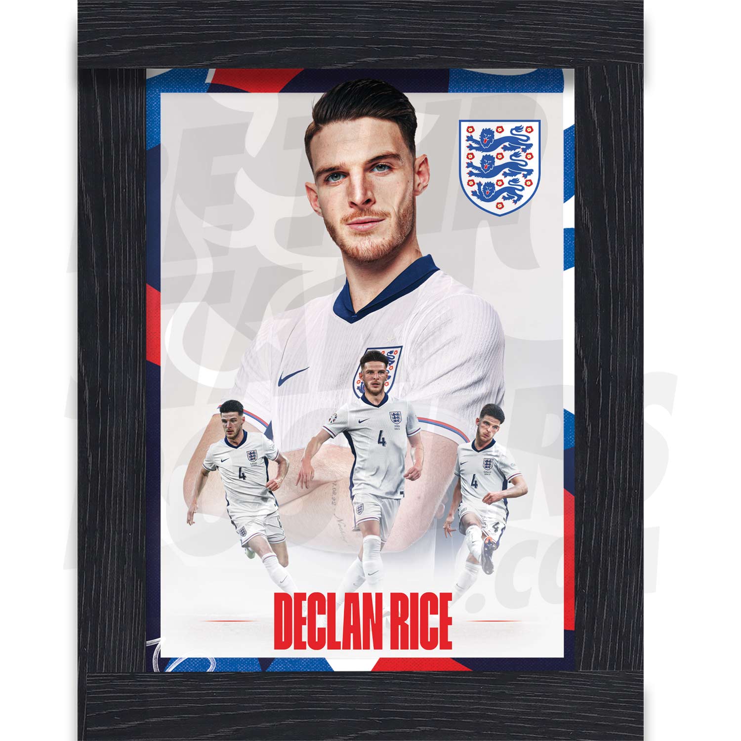 England Rice 24/25 Action Poster