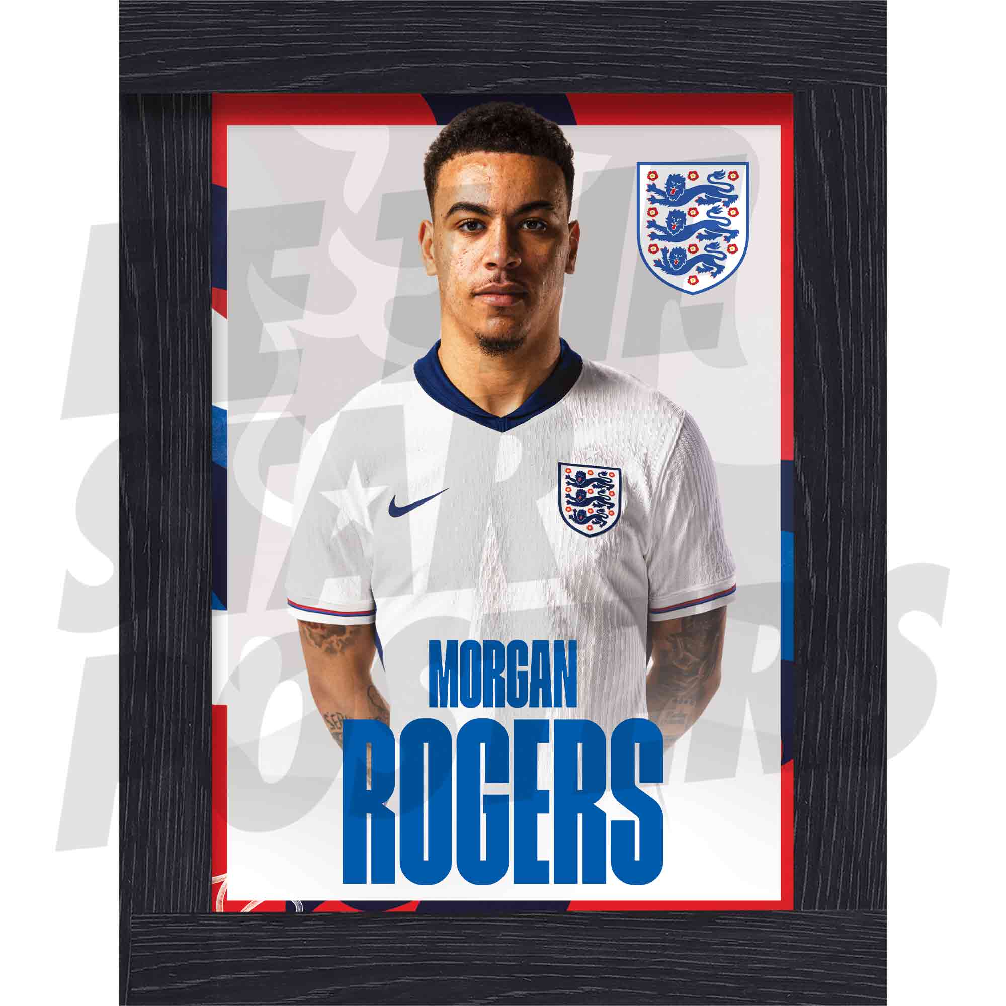 England Rogers 24/25 Home Headshot Poster