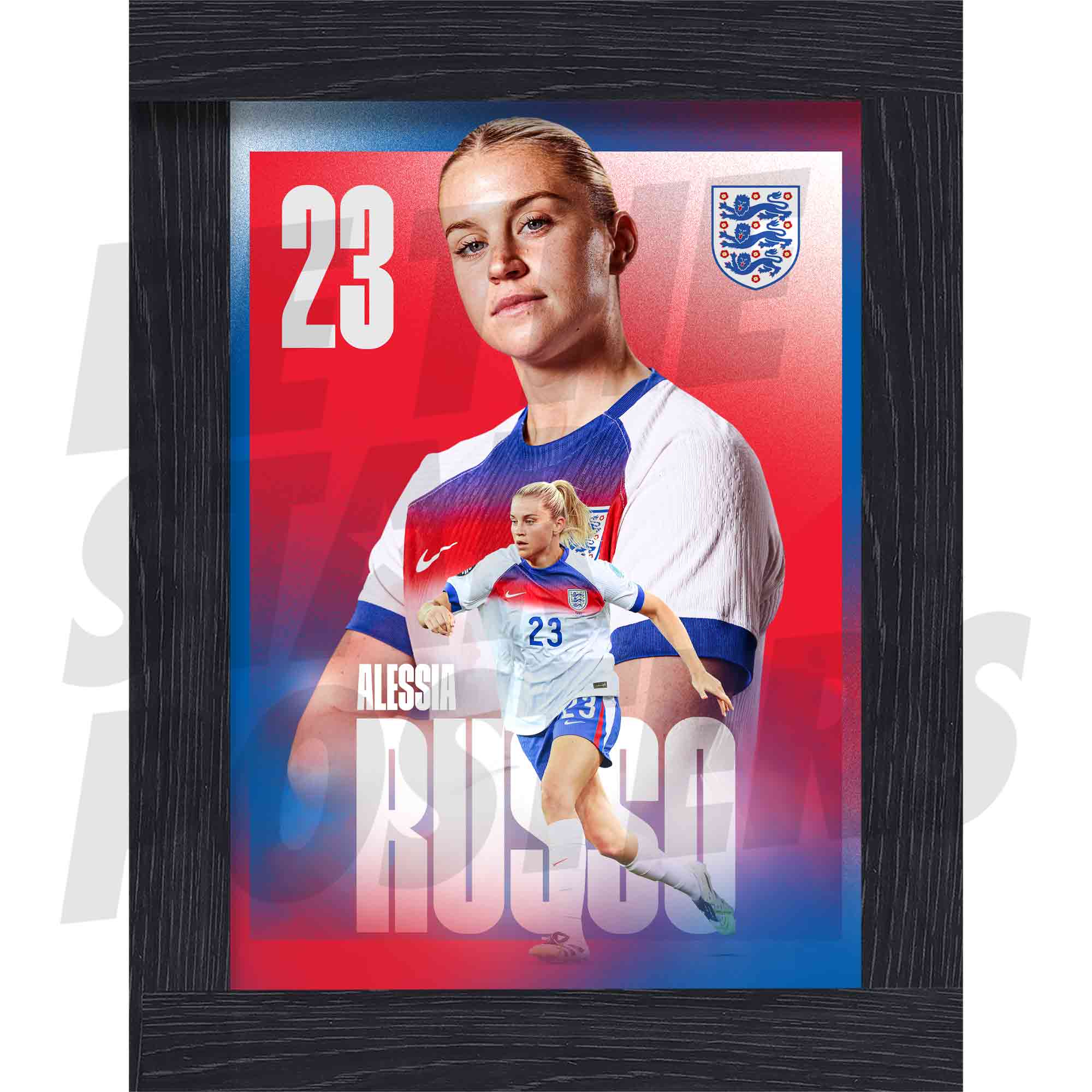 Lionesses Russo 25/26 Home Action Poster