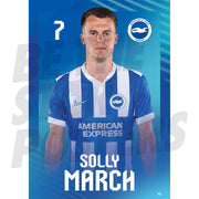 Brighton & Hove Albion FC Solly March 25/26 Headshot Poster