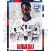 England Saka 24/25 Action Poster