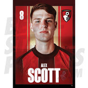 AFC Bournemouth Scott 24/25 Headshot Poster
