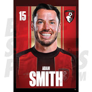 AFC Bournemouth Smith 24/25 Headshot Poster