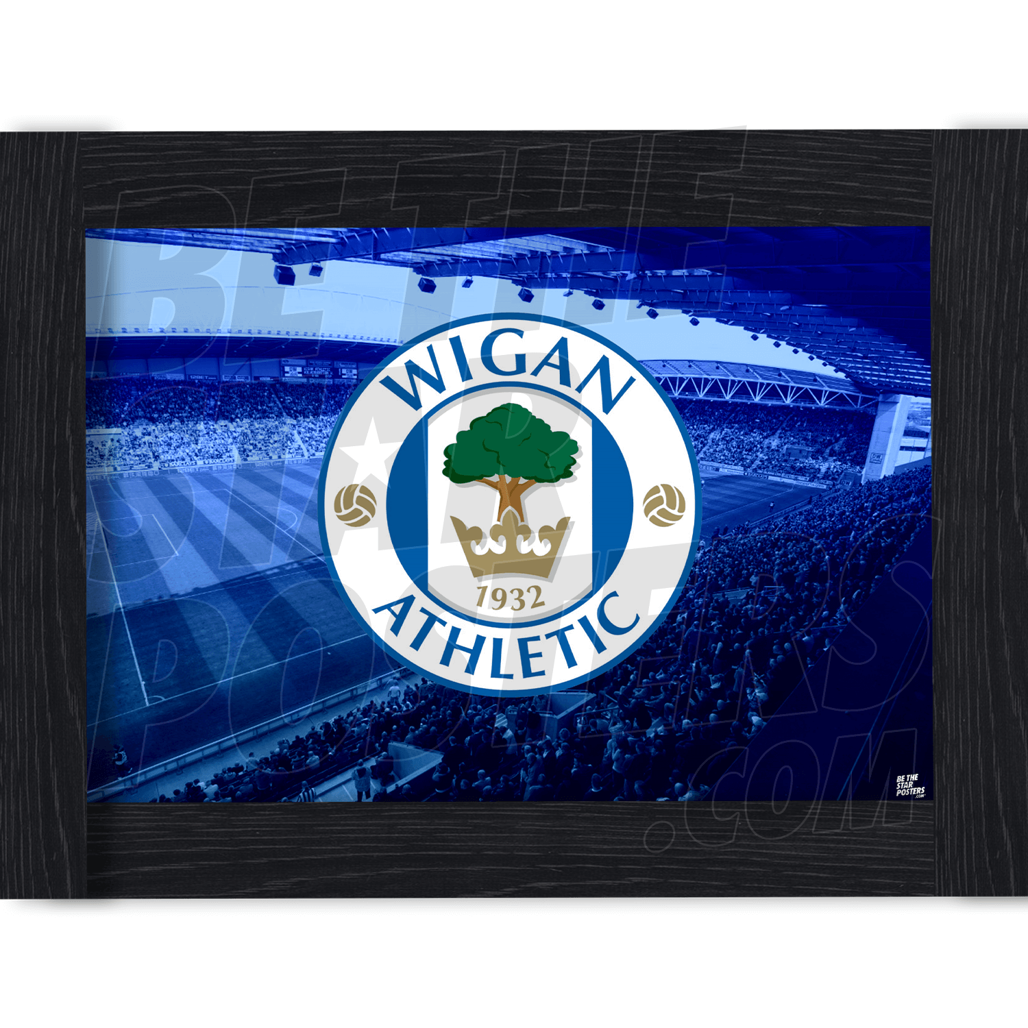 Wigan Athletic FC Stadium Poster