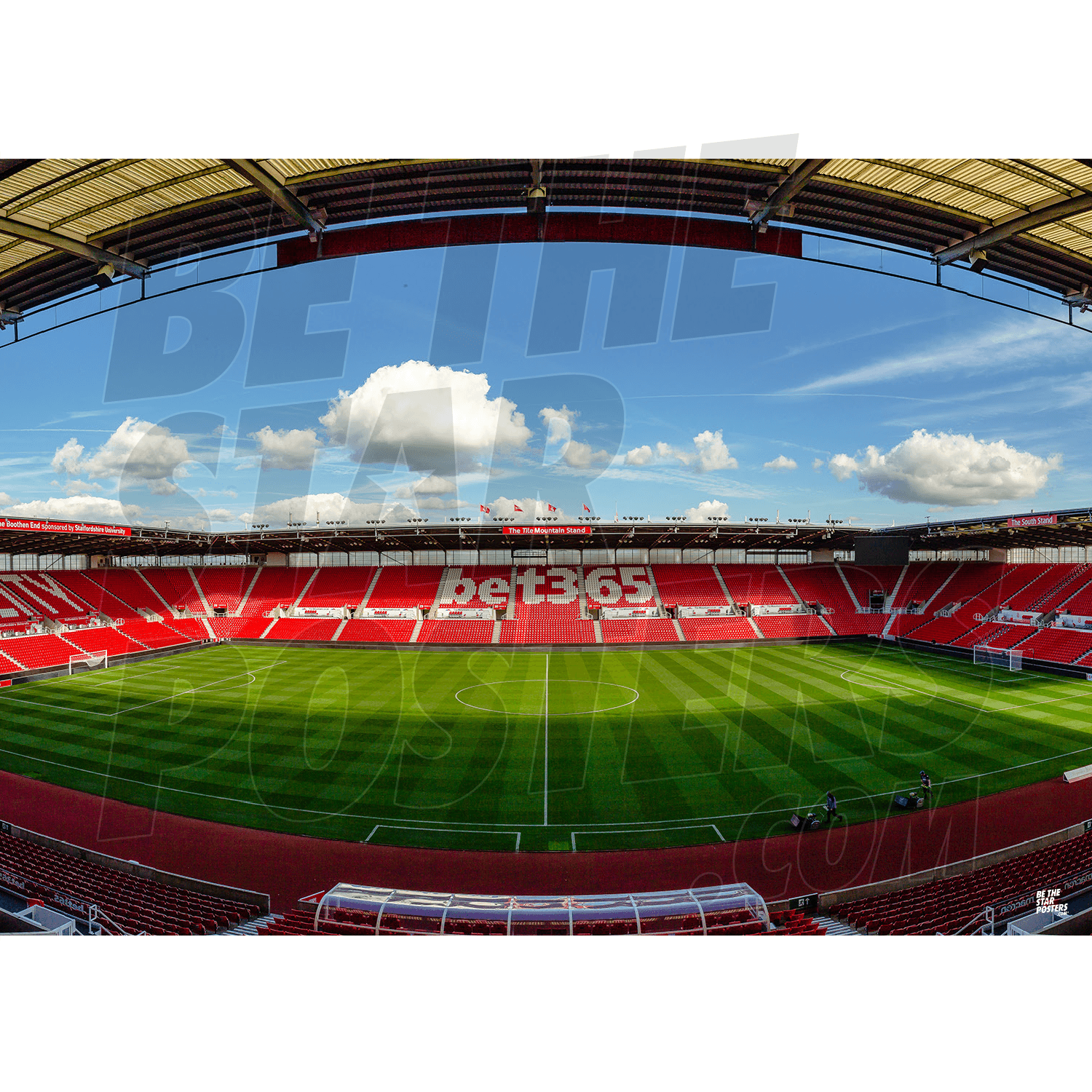 Stoke City FC Stadium Poster