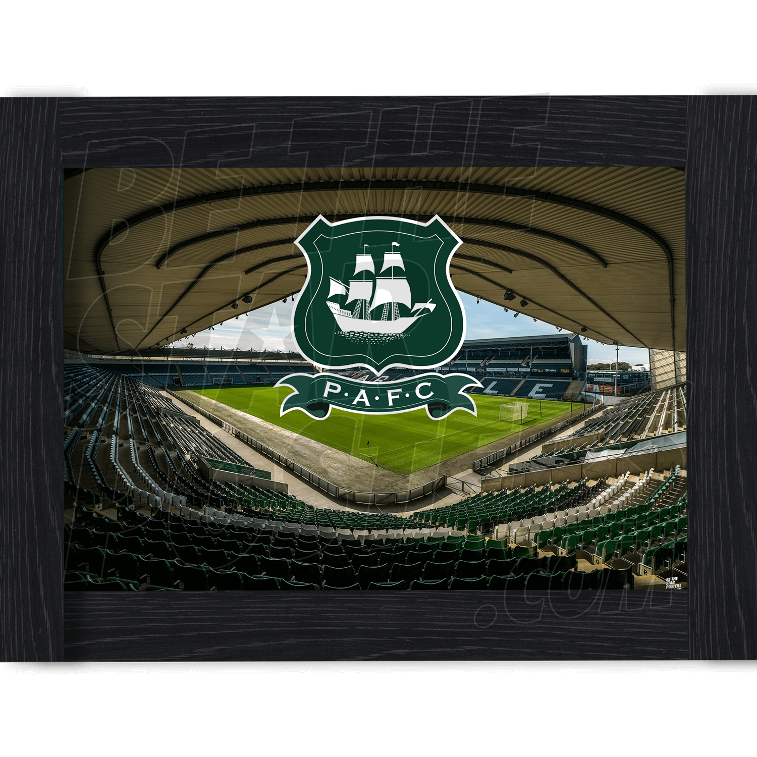 Plymouth Argyle FC Stadium Poster