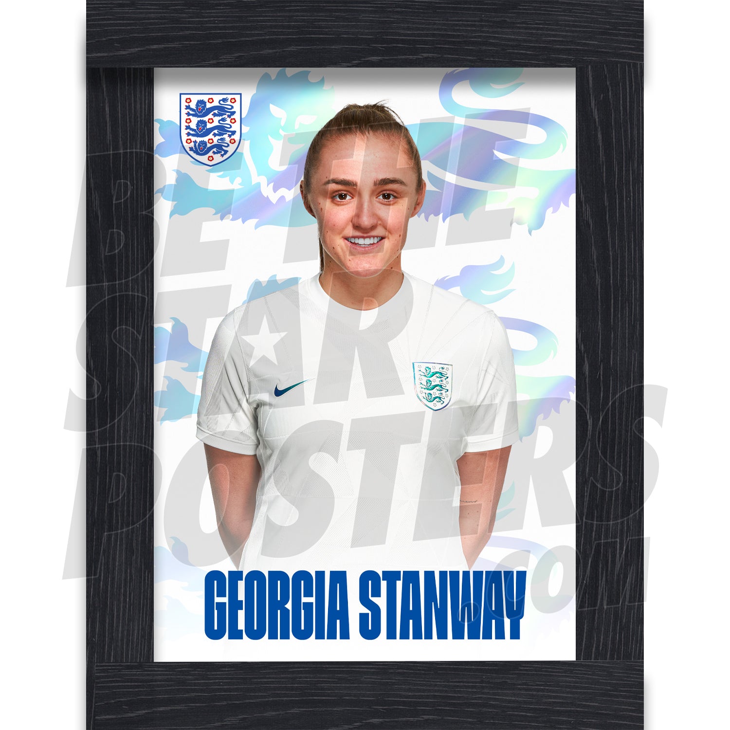 Lionesses Stanway 22/23 Headshot Poster