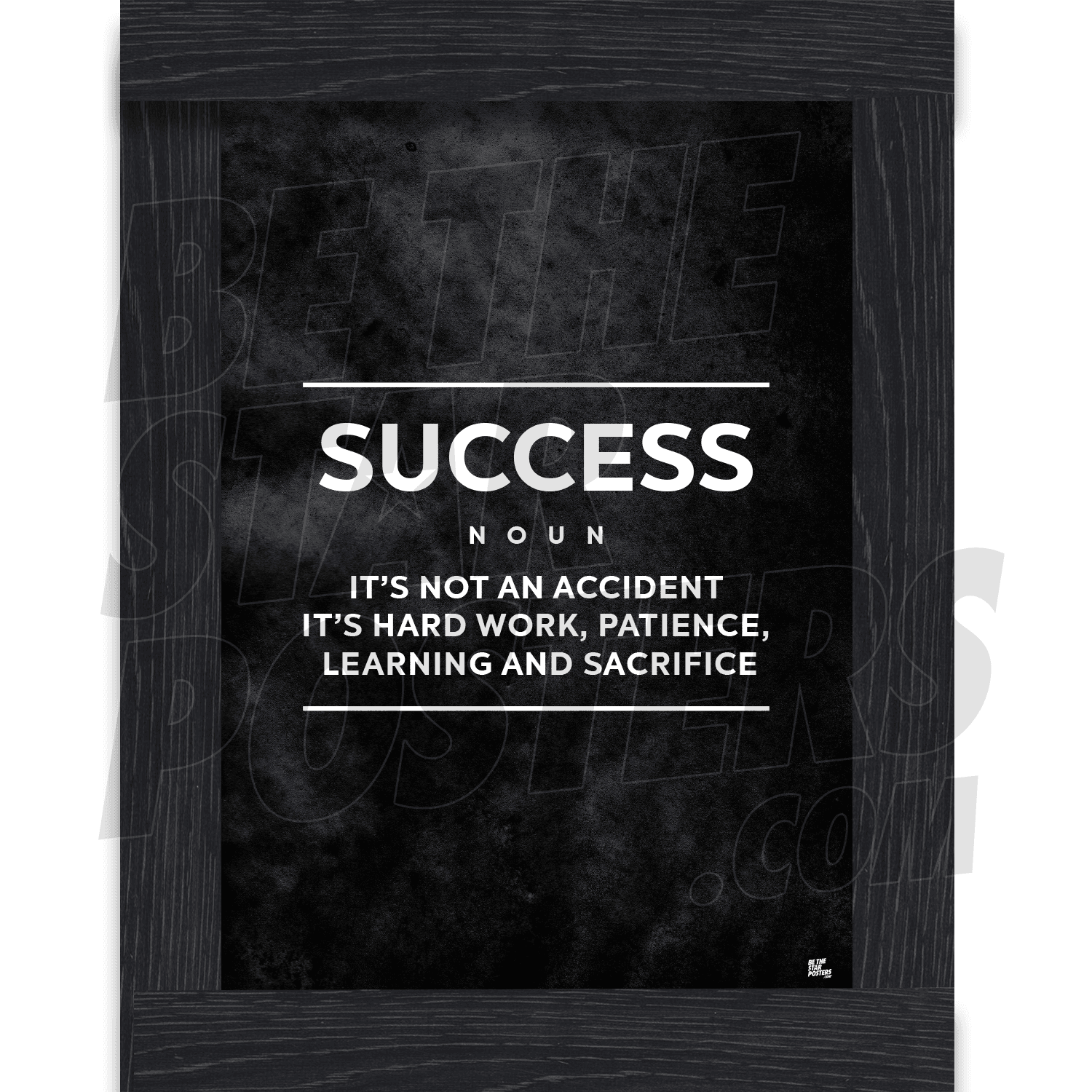 Success Gym Art Poster