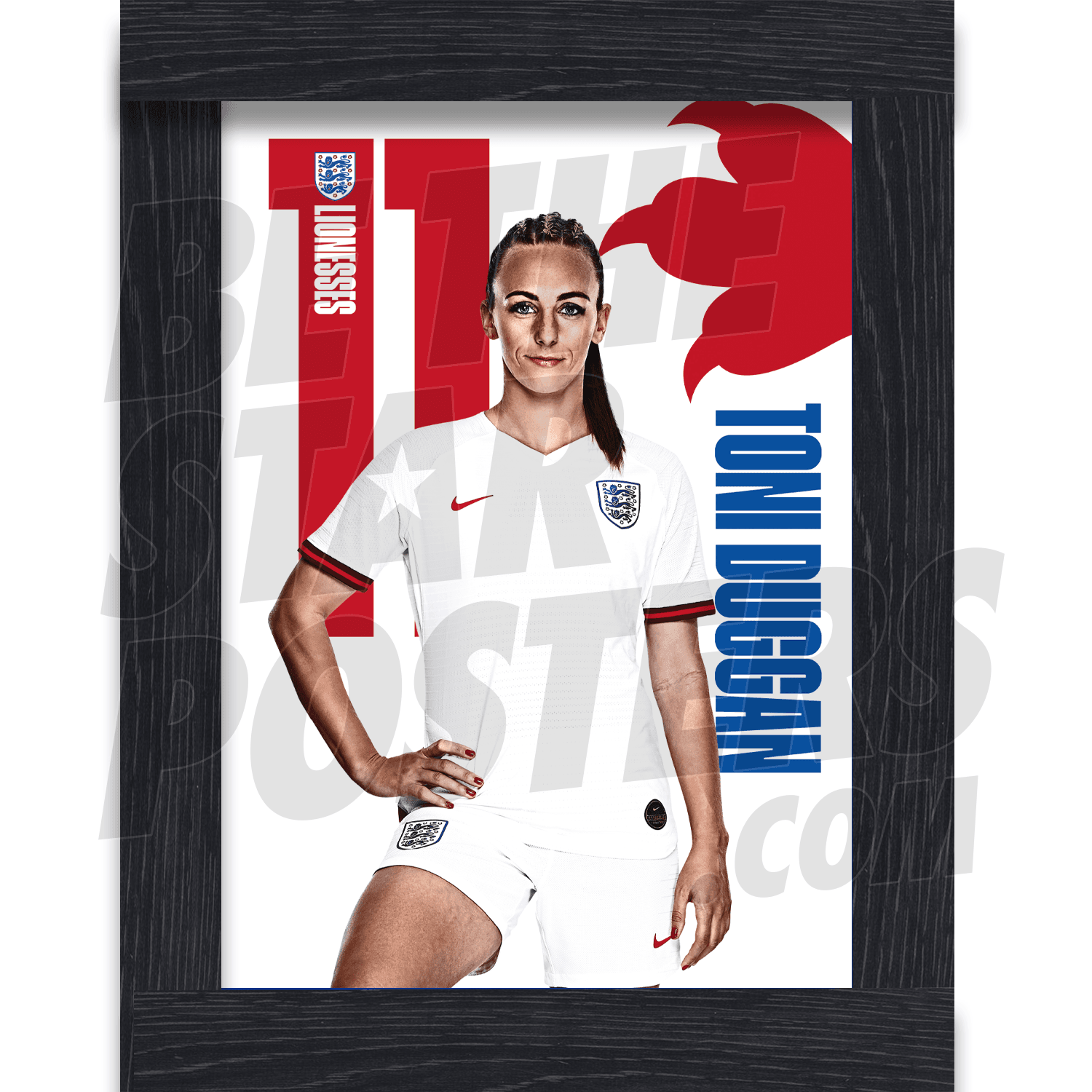 Lionesses Duggan 19/20 Headshot Poster