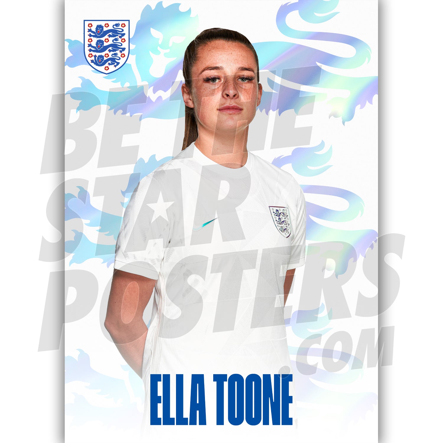 Lionesses Toone 22/23 Headshot Poster