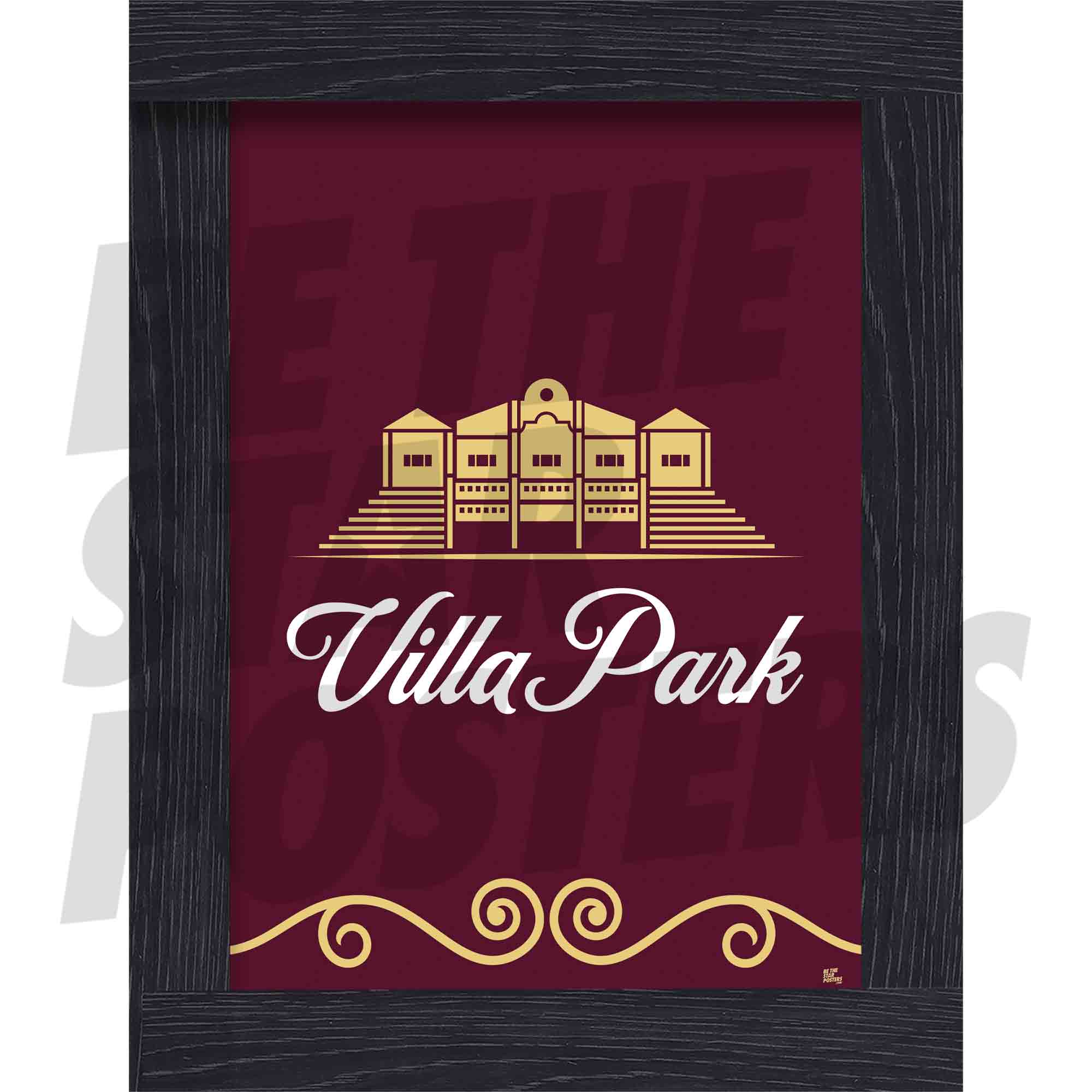 Aston Villa FC Villa Park Graphic Poster