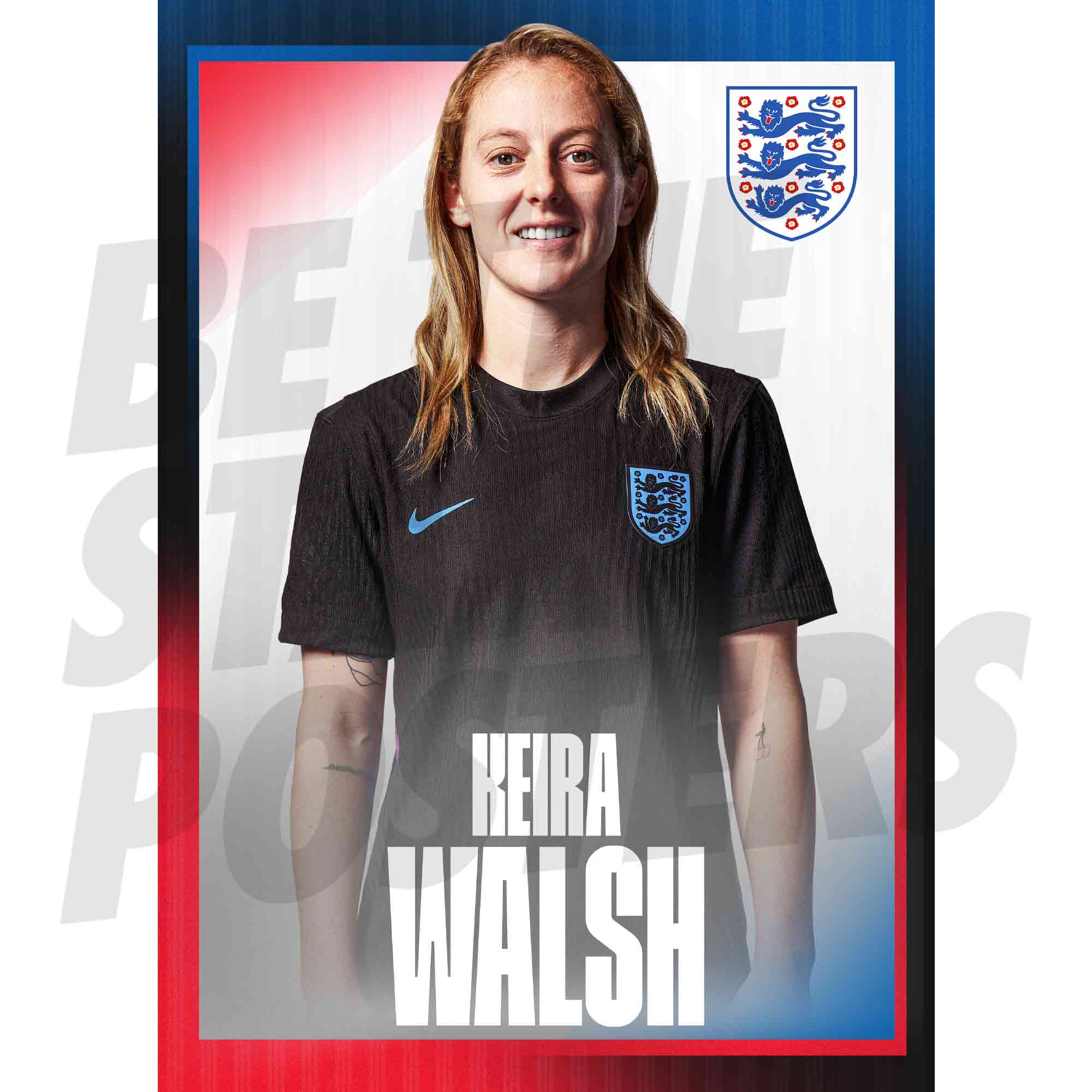 Lionesses Walsh 25/26 Away Headshot Poster