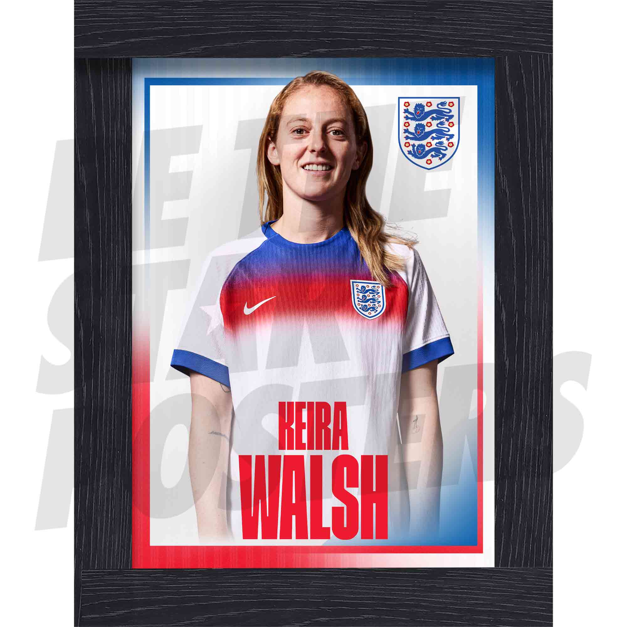 Lionesses Walsh 25/26 Home Headshot Poster