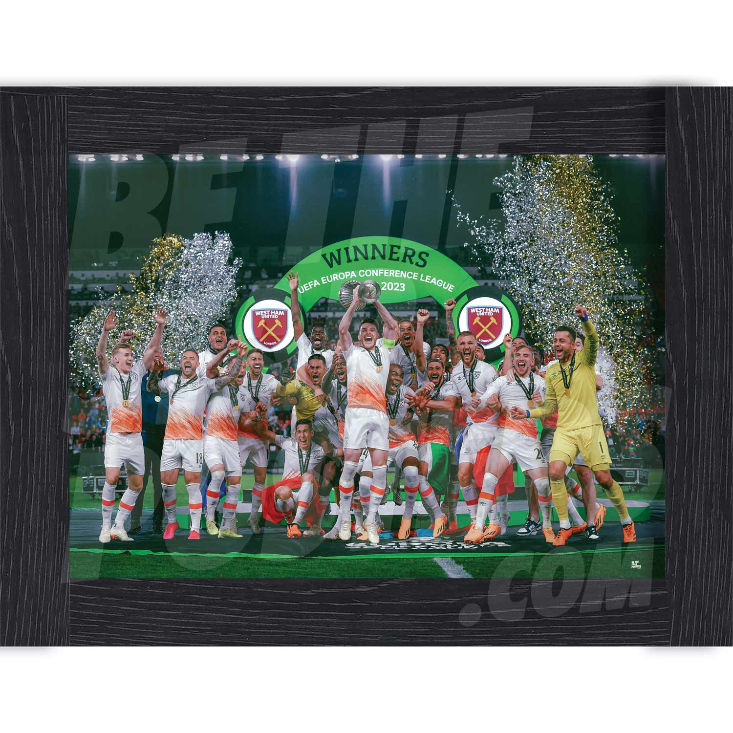 West Ham United FC Trophy Lift Poster