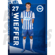 Brighton & Hove Albion FC Wieffer 24/25 Headshot Poster