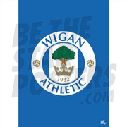 Wigan Athletic FC Crest Poster