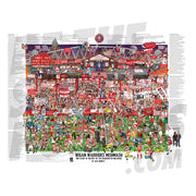 Wigan Warriors RLFC 150 Years Anniversary Poster