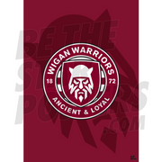 Wigan Warriors RLFC Crest Poster