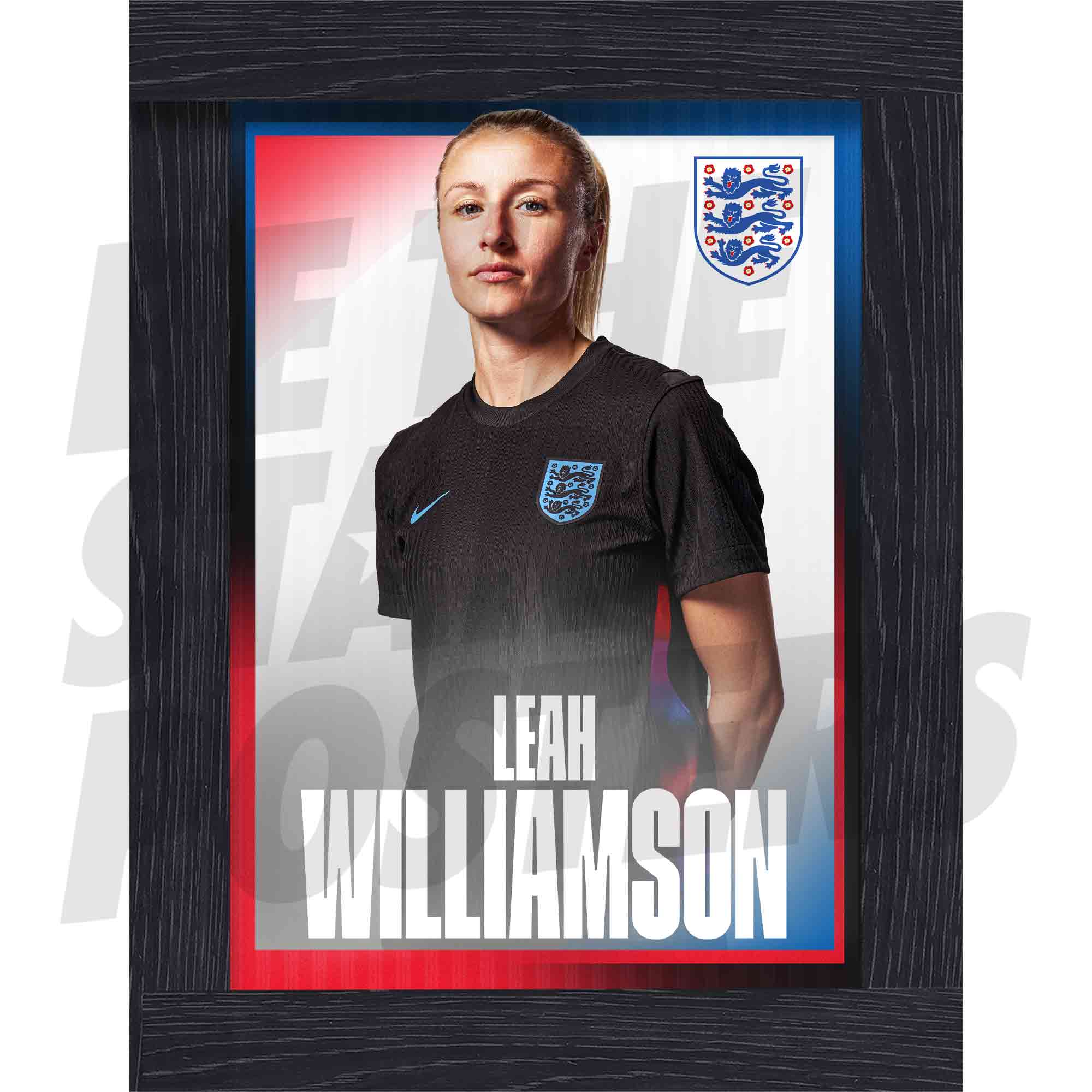 Lionesses Williamson 25/26 Away Headshot Poster