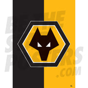 Wolverhampton Wanderers FC Crest Poster