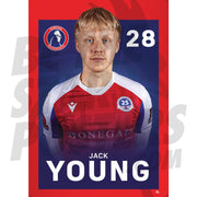 Dorking Wanderers FC Young 24/25 Headshot Poster