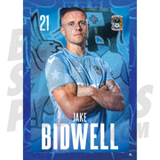Coventry City FC Bidwell 24/25 Headshot Poster