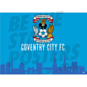 Coventry City FC Skyline Poster